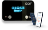 GOT Boost+ device showing mode selection buttons and digital display with integrated mobile application