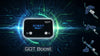 GOT Boost+ installation guide showing three easy steps to connect the device to a car's accelerator pedal sensor.